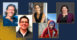 Five portraits of the ambassadors.