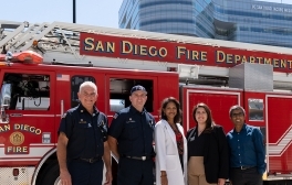 Firefighter study researchers