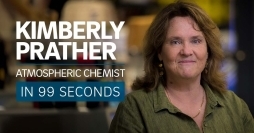 Video: Meet Kimberly Prather, a distinguished professor and director of the Center for Aerosol Impacts on Chemistry and the Environment (CAICE) at UC San Diego, leads research into aerosols, both natural and human-originated. She studies how aer