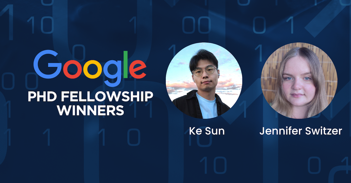 google phd fellowship recipients