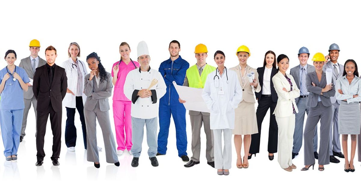 Group of different workers image by iStock