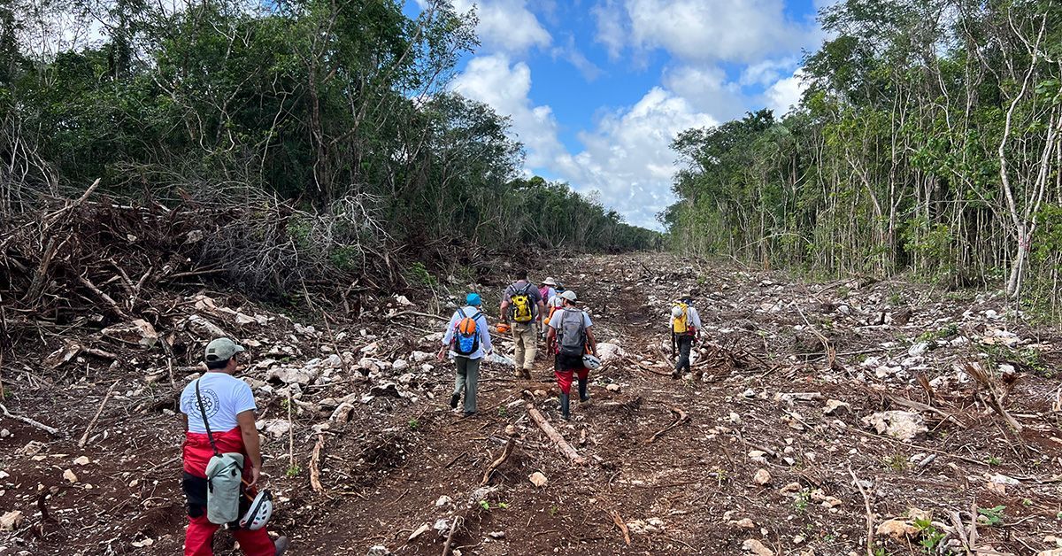 Científicos de UC San Diego se apresuran a documentar las ruinas mayas de México