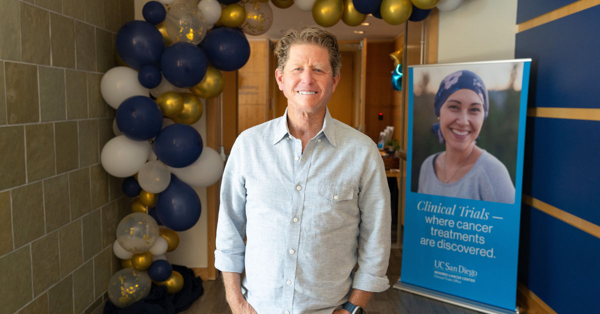 Moores patient at clinical trials patient appreciation day