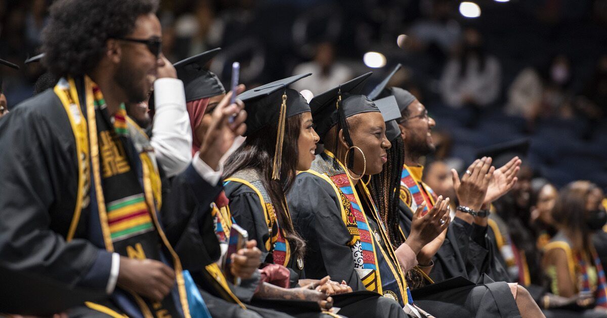 Black graduates celebrate for ourselves, our families and the