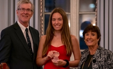 Anna Tifrea Accepting ITA Award