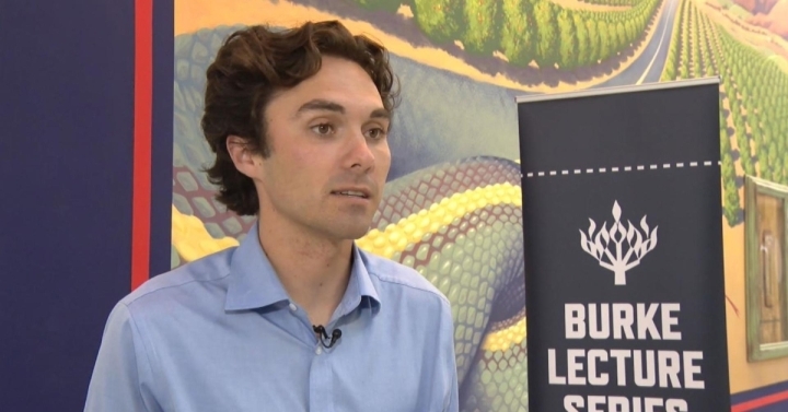 Gun Violence Prevention Advocate David Miles Hogg, speaker at Burke Lectureship on Religion and Society.