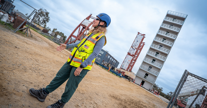 10-story Steel-framed Building to be Put to the Test on UC San Diego Earthquake Simulator