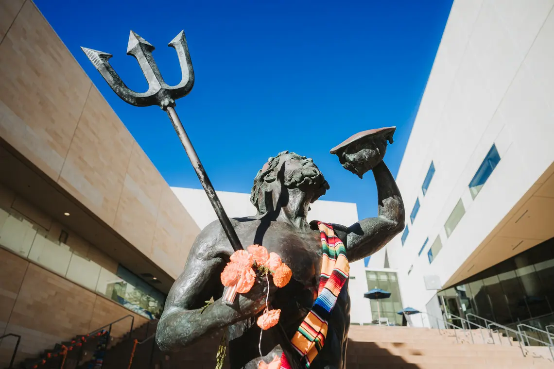 King Triton statue