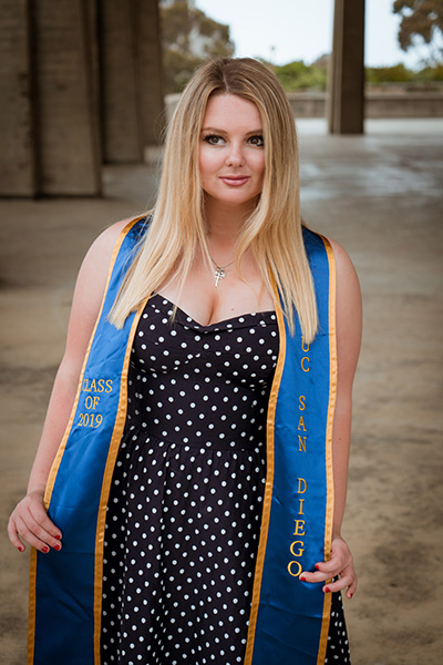 Graduation portrait of Abby Sherlock