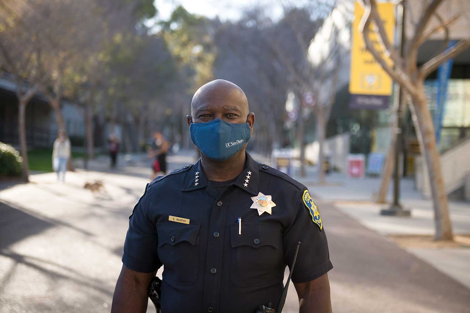 Gregory Murphy on UC San Diego campus.