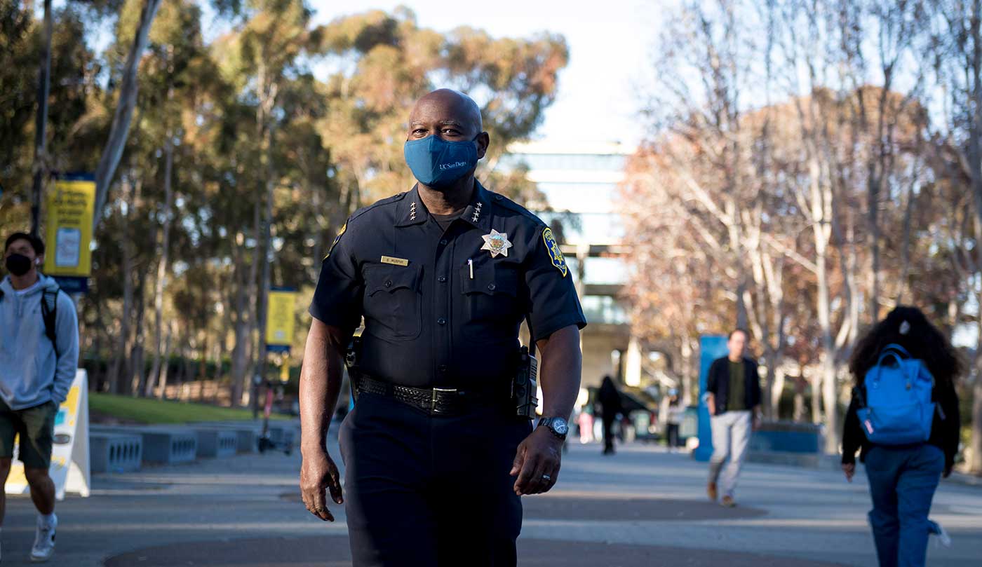 Gregory Murphy on UC San Diego campus.