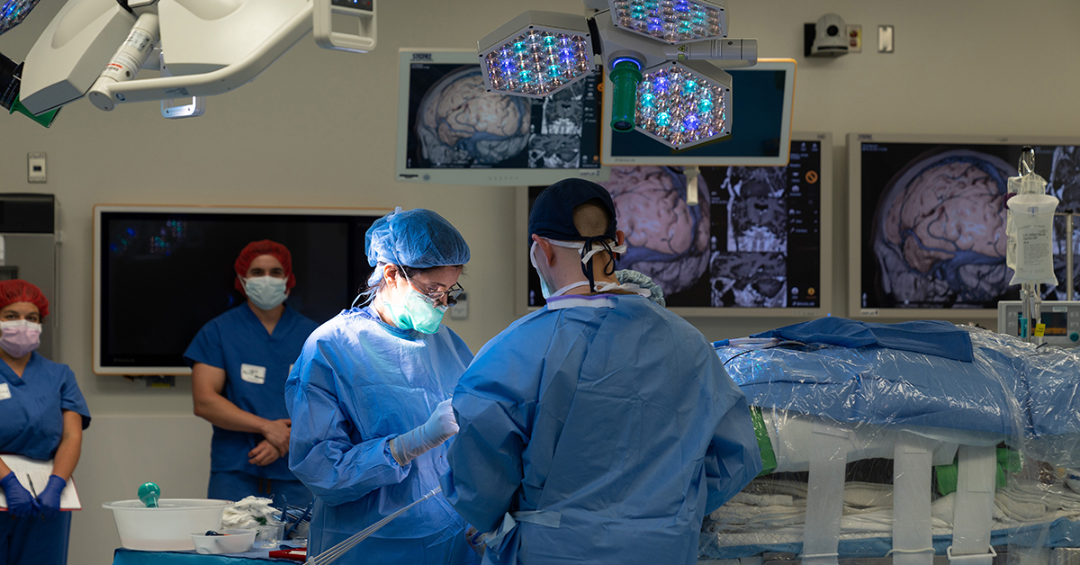 Ben-Haim performing surgery UC San Diego Health