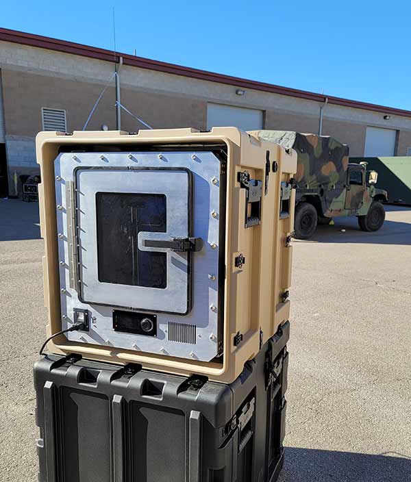 Craitor's ruggedized 3D printing prototype.