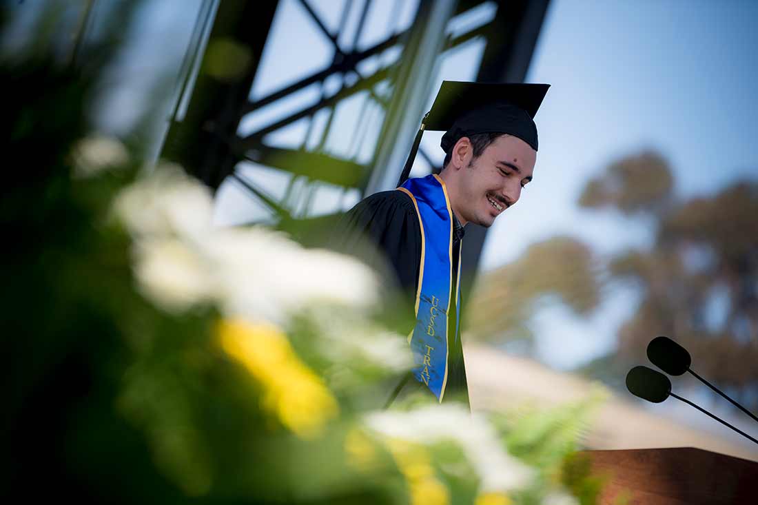 UC San Diego Commencement Student Speaker Richard Flahive