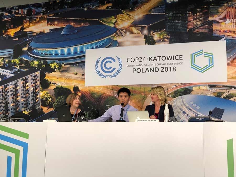 COP24 Climate Conference speakers in Poland