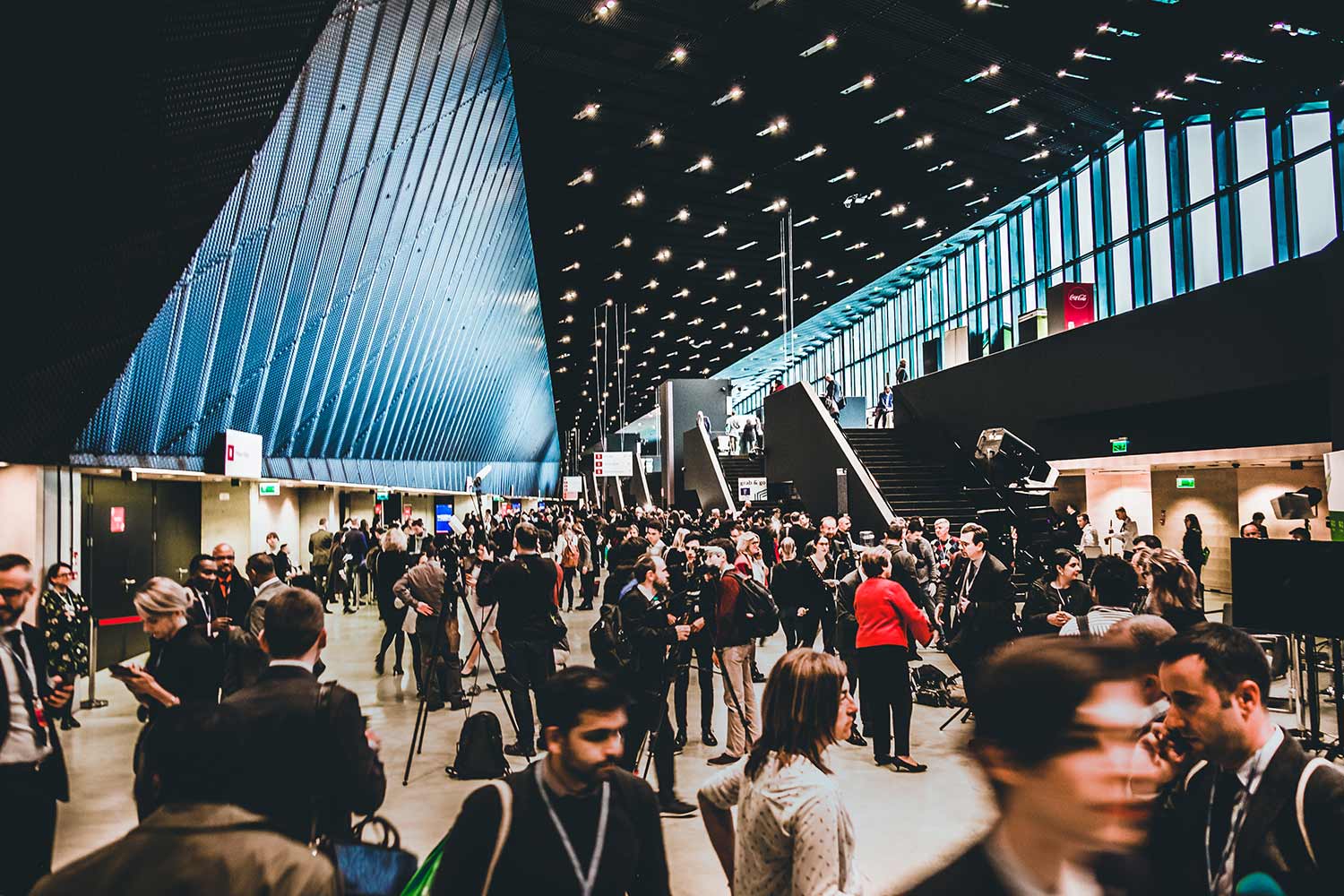 crowd at COP24 Climate Conference in Poland