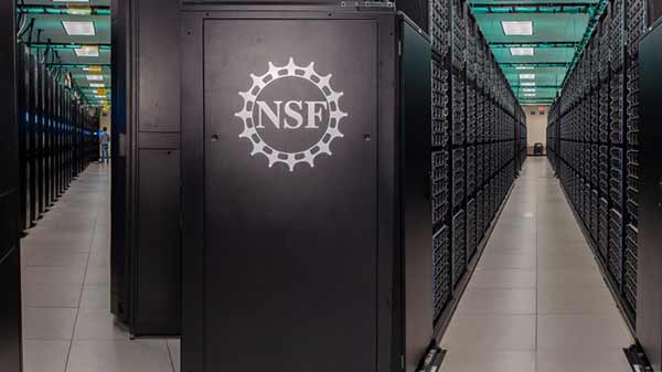 The NSF-funded Frontera supercomputer of the Texas Advanced Computing Center 