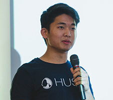 Image: Daniel Lee, Co-founder and CEO, Hush Technology Inc. (Photo: Eugene Borodin/QB3)