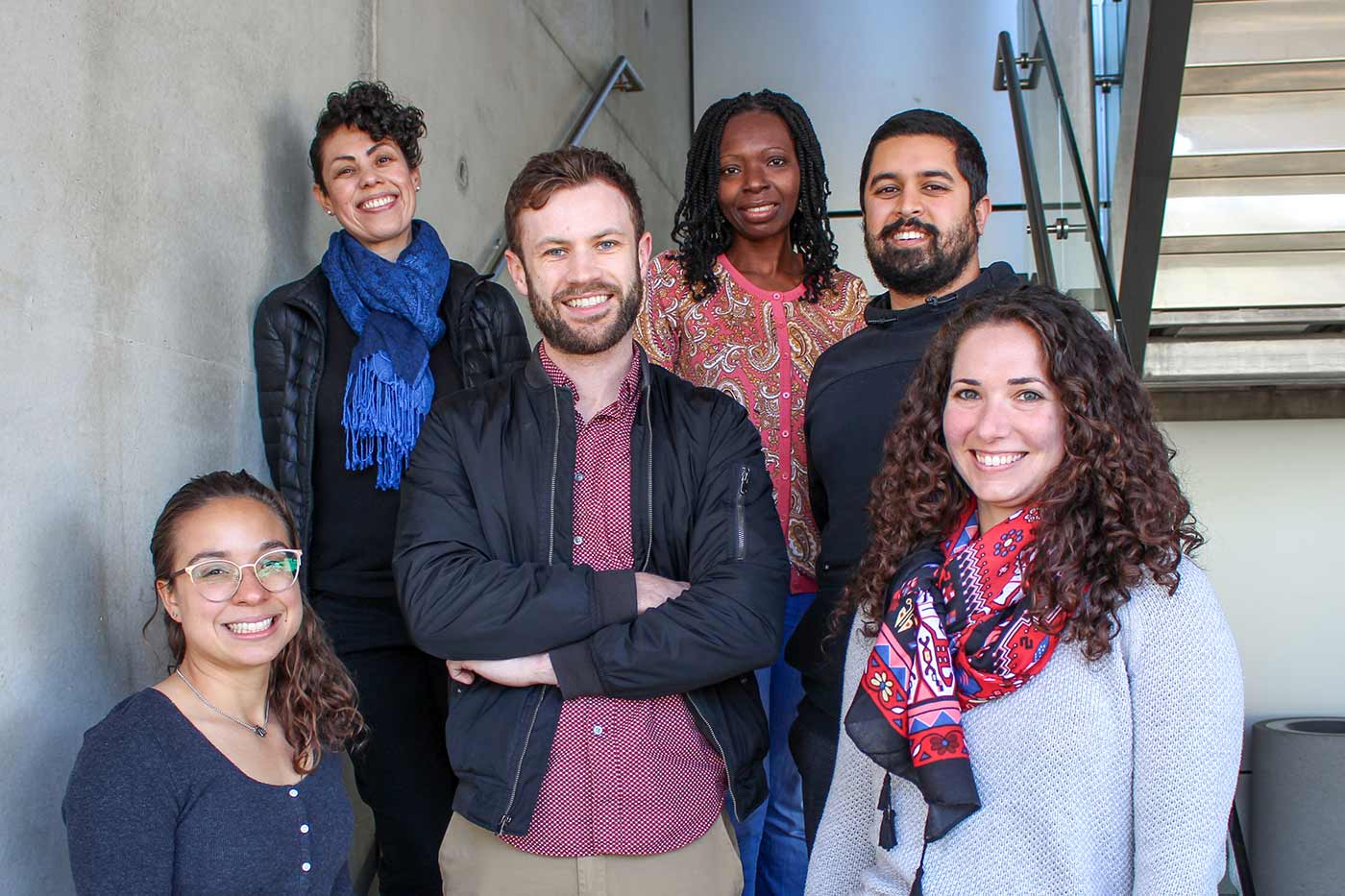 Graduate students part of the Diversity and Science Lecture series.