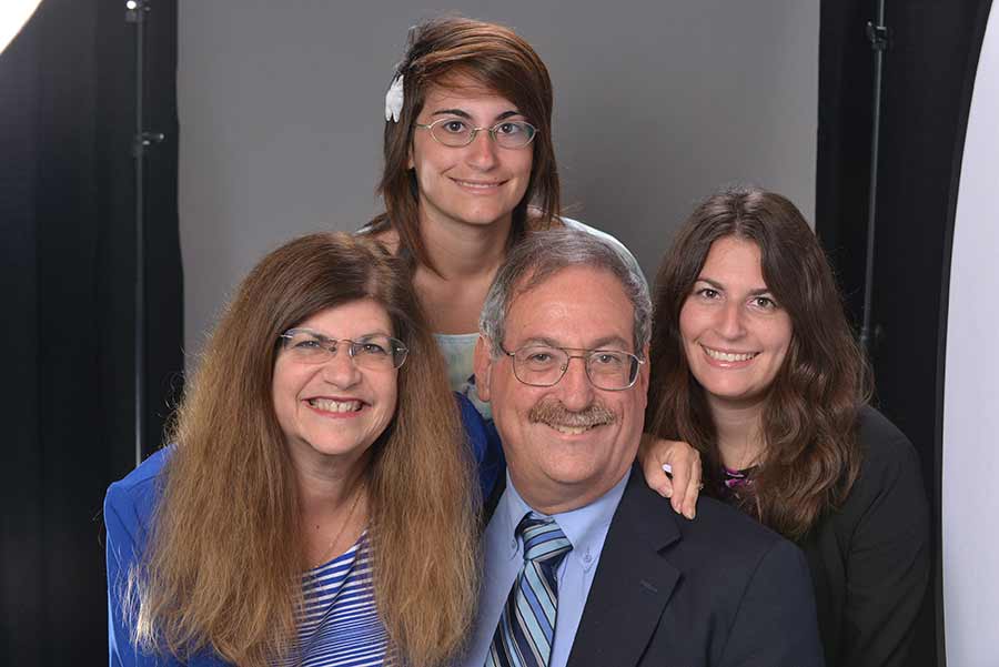 Irvin Silverstein and family.