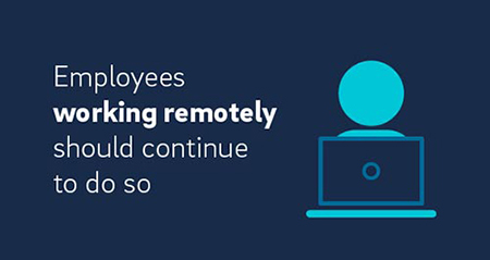 employees working remotely should continue to do so illustration.