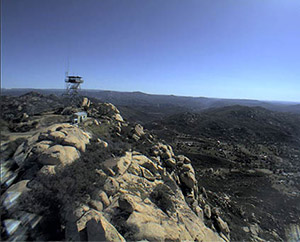 Image: A network of mountaintop cameras operated by researchers at Scripps Institution of Oceanography
