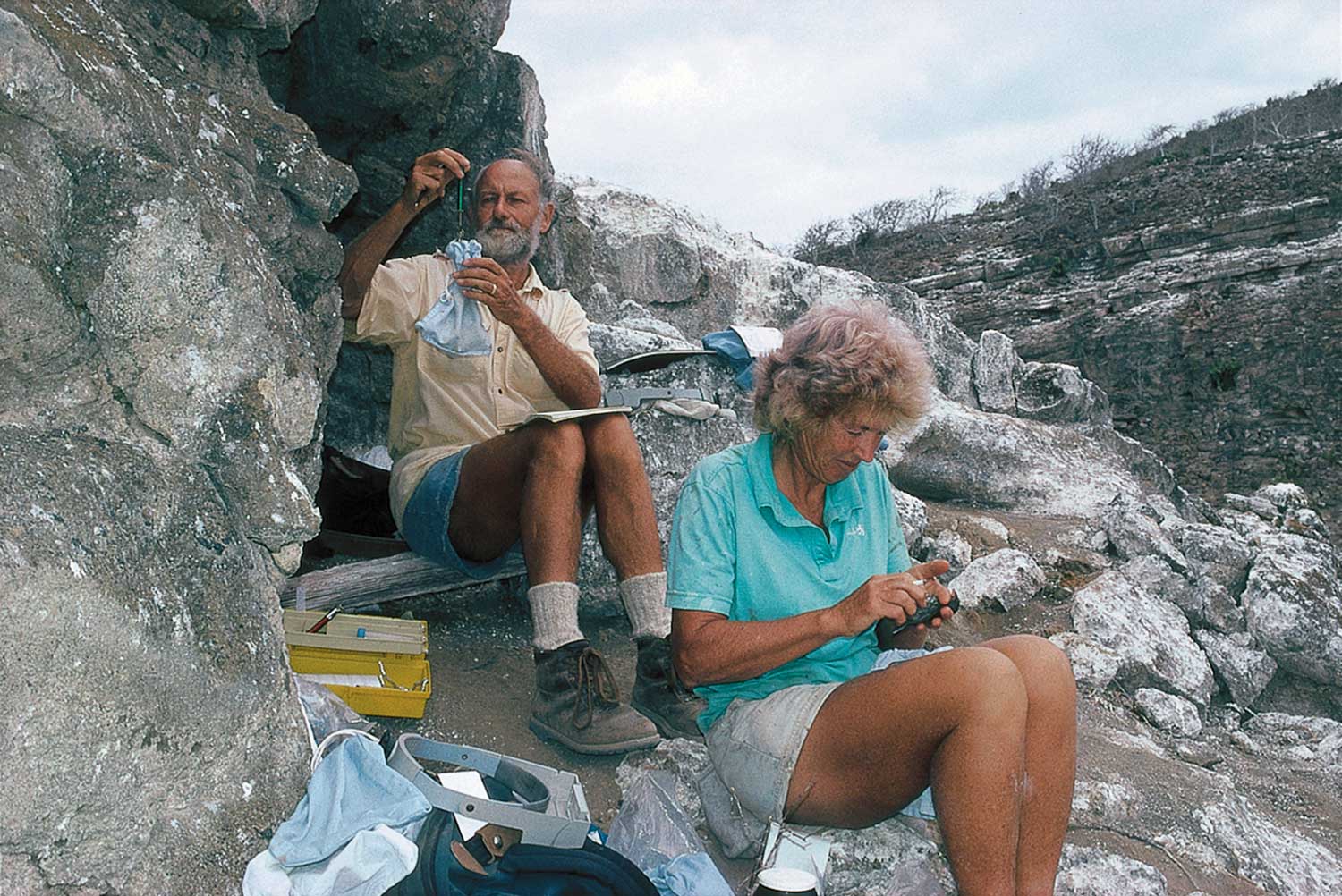 Peter and Rosemary Grant