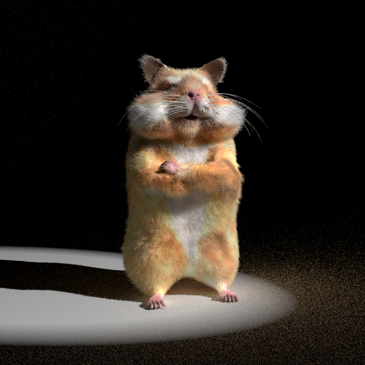 Computer generated hamster