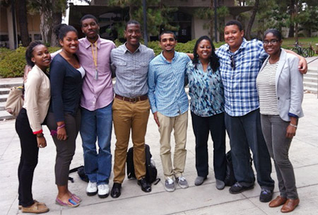 Eight undergraduates from Howard University