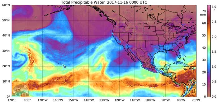 UC San Diego atmospheric rivers