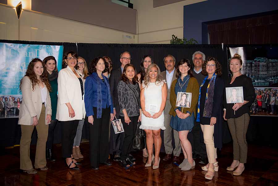 Chancellor Khosla with all awardees