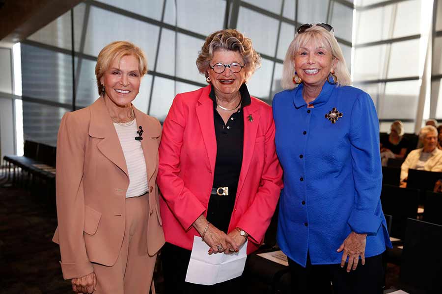 Judith Rodin group photo at UC San Diego