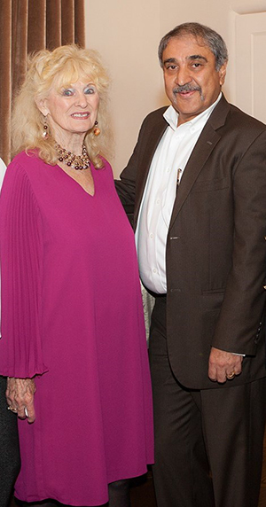 UC San Diego Chancellor Khosla and Rita Krupp