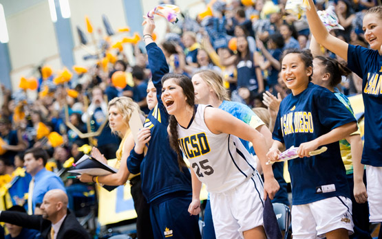 UC San Diego Captures CCAA Title with 72-64 Win at Cal State Monterey Bay