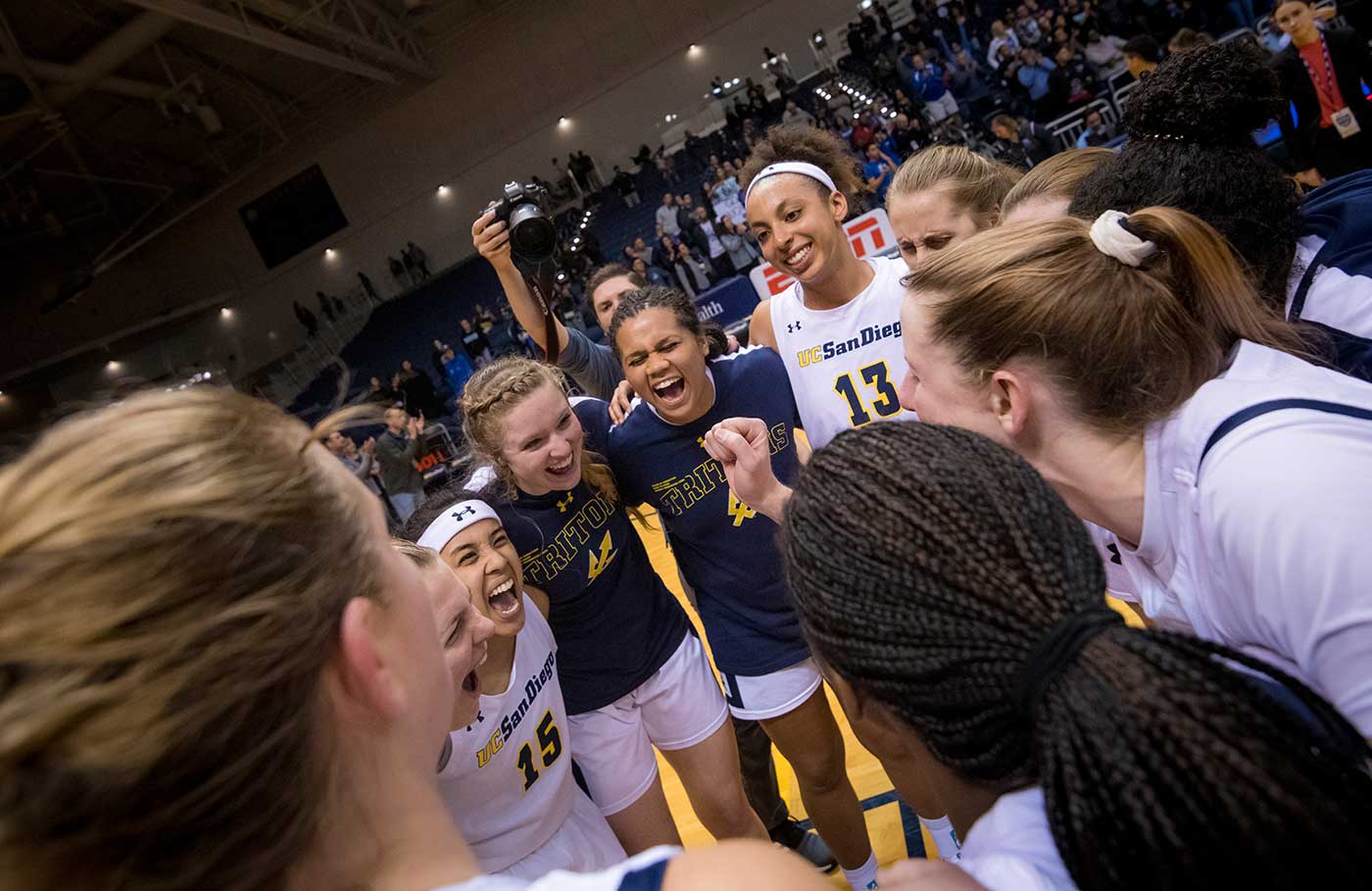 UC San Diego Women's basketball team.