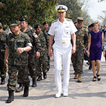 Top Military Officer in Asia-Pacific Admiral Samuel Locklear Briefed by UC San Diego Faculty