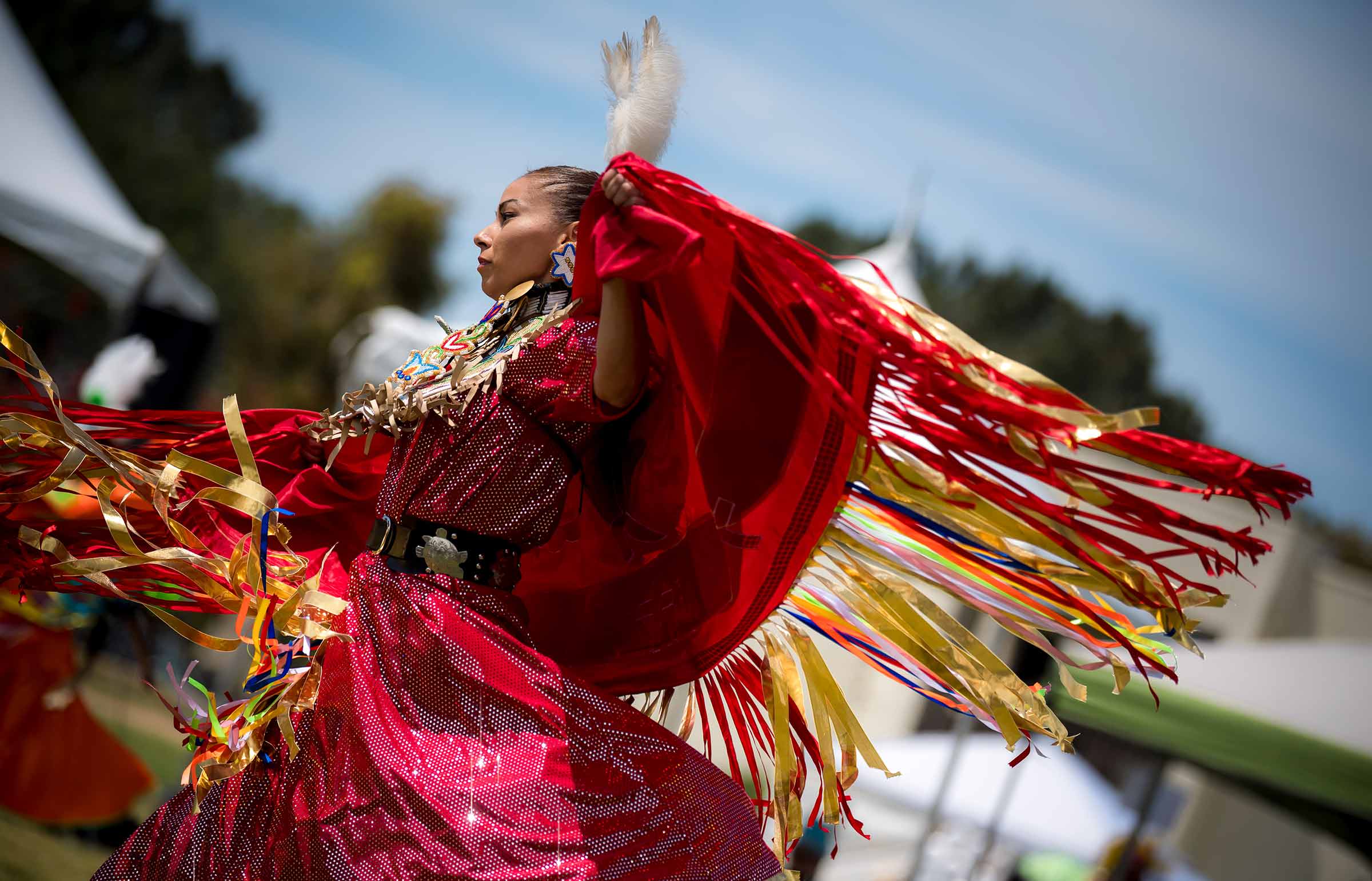 Native American dancer