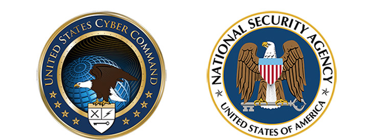 National Security Agency and US Cyber Command Logos