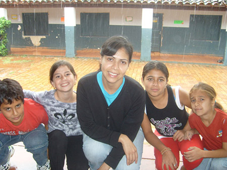 Peace Corps volunteer in Paraguay