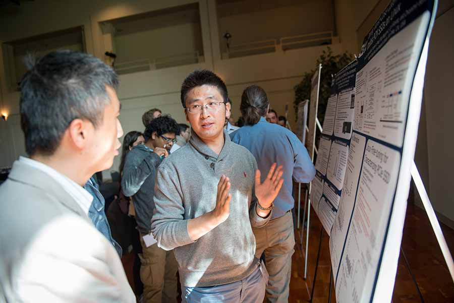 Image: NVMW inluded a poster session and tutorial