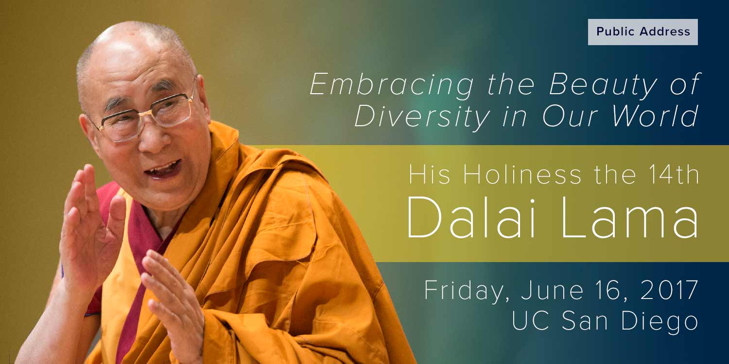UC San Diego Dalai Lama Public Address