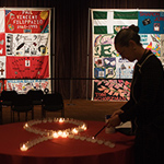 AIDS Quilt Displayed at UC San Diego in Recognition of World AIDS Day