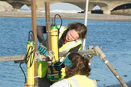 Image: Scripps coastal oceanographer Sarah Giddings