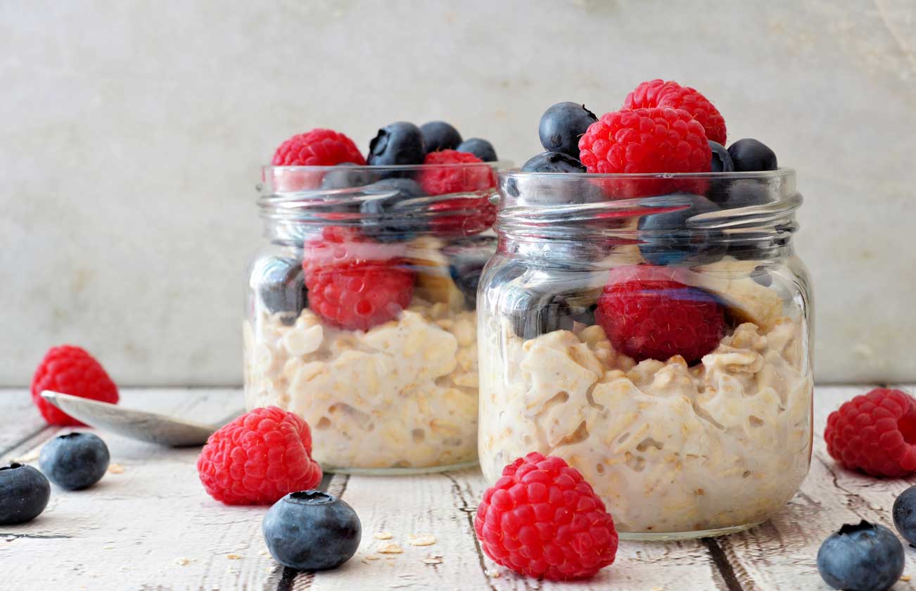 Overnight oats.