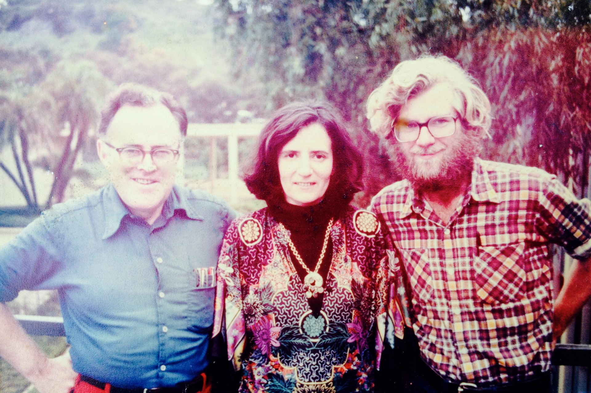 Joris Gieskes (left) with colleague Miriam Kastner and student Douglas Kent in 1978. The international Ocean Drilling Program pore waters program 