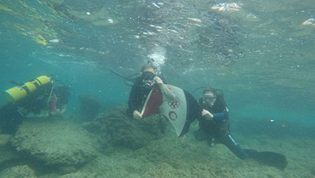 Underwater Explorers Flag 179