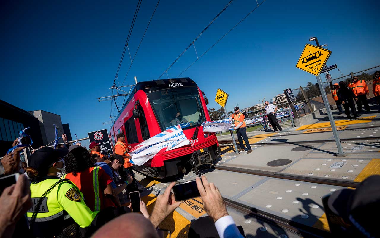 Trolley Stations Open on Campus, Connecting the University Like Never Before