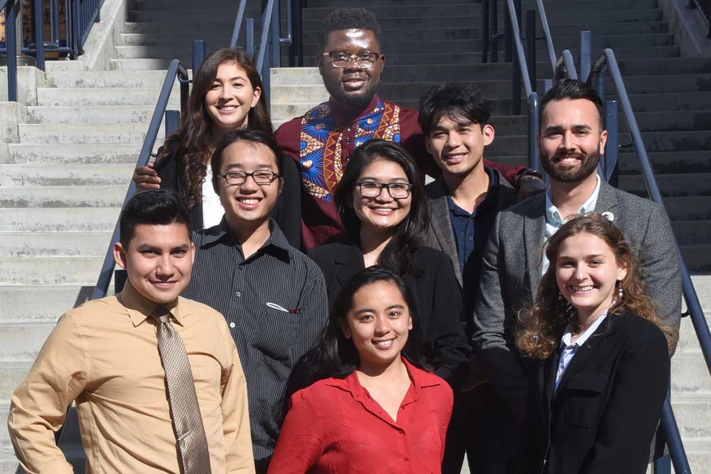 Group shot of the 2021 UC LEADS scholars.