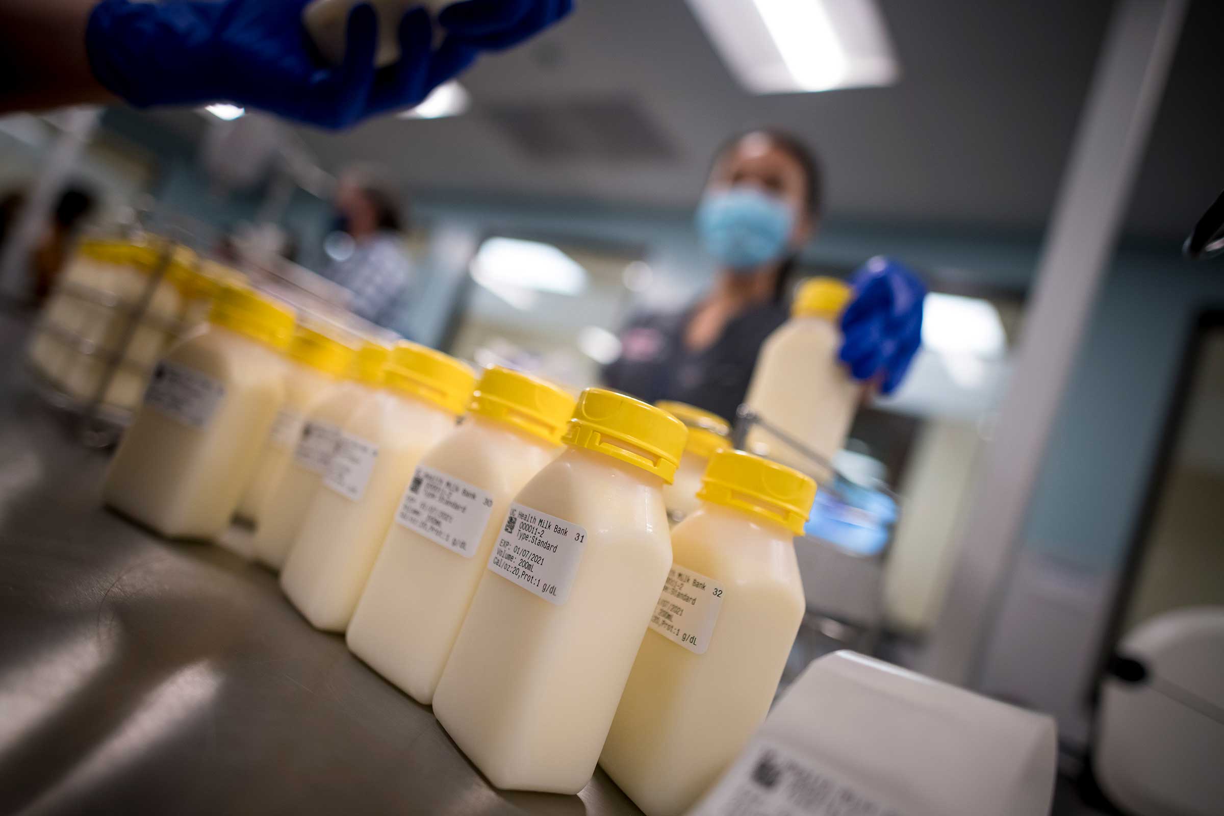 Doctor asks mothers to donate their breast milk