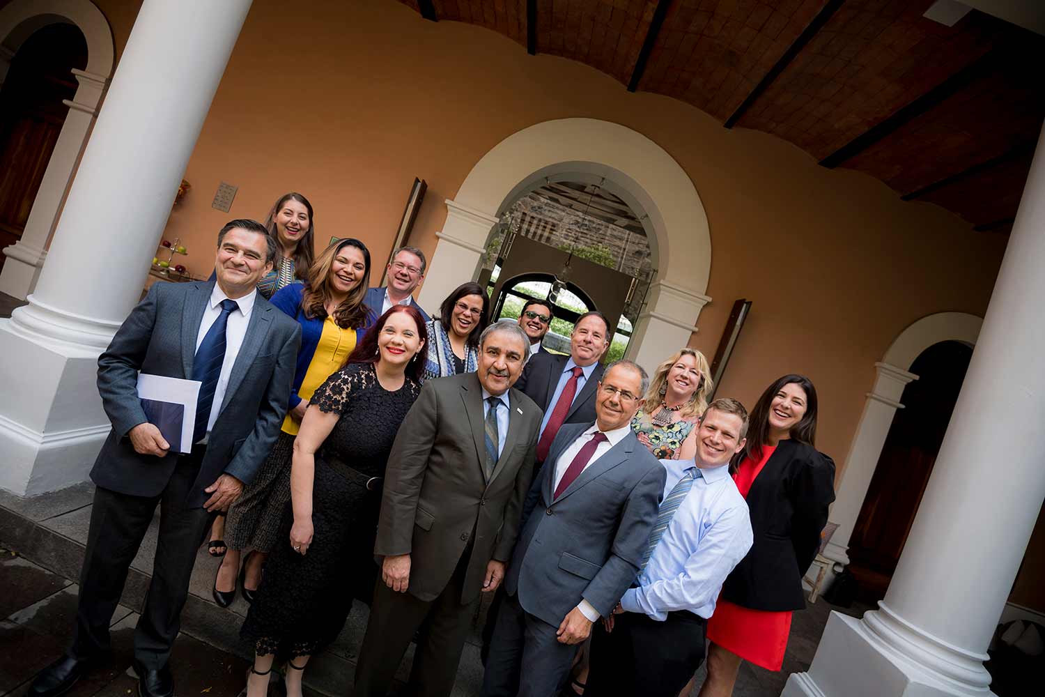 UC San Diego leadership and faculty in Mexico City